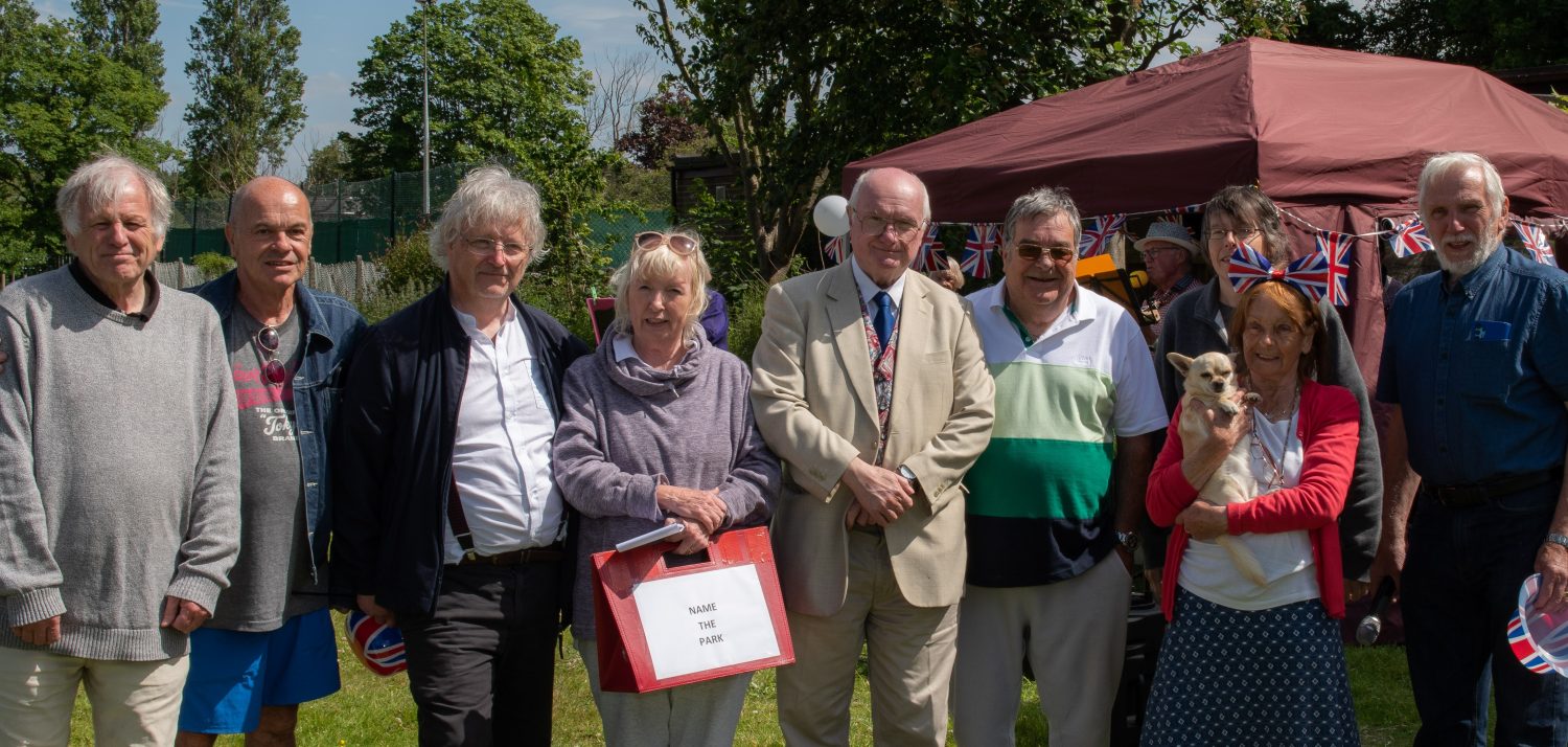 Formby Parish Councillors at the Platinum Jubilee Party