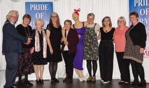 Formby Yarn Bombers, Community Group, and Cllr Leo Kolassa