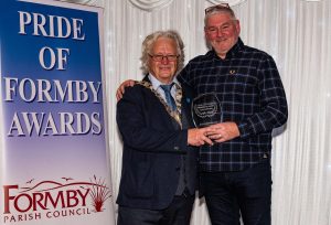 Simon Davies, Special Achievement Award, and Cllr Leo Kolassa