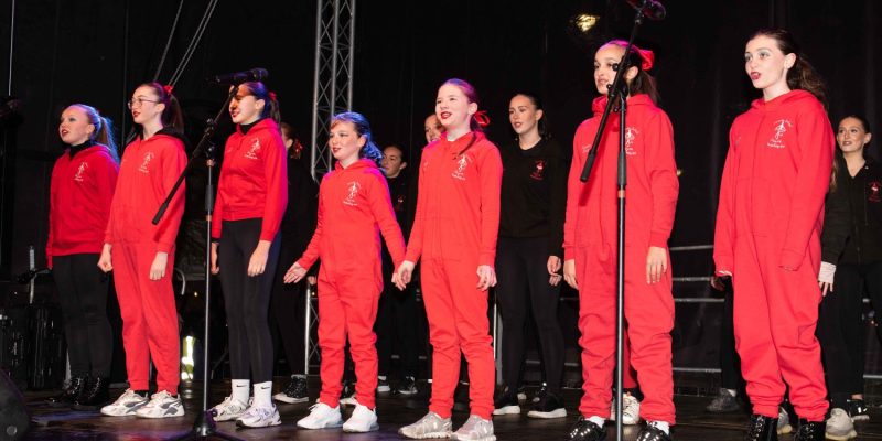 Formby School of Dance performing on Stage